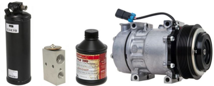Four Seasons 541041KW Complete Air Conditioning Kit w/ New Compressor