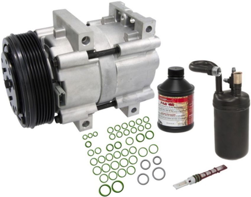 Four Seasons 5834NK Complete Air Conditioning Kit w/ New Compressor