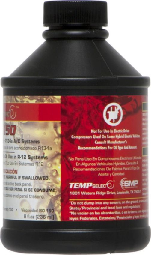 Four Seasons 59003 8 oz. Bottle Premium PAG 150 Oil for R134a