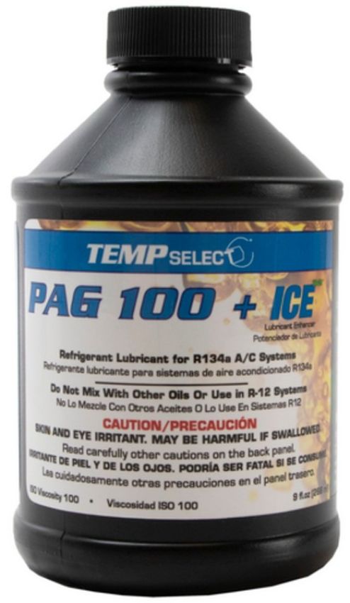 Four Seasons 59059 8 oz. Bottle PAG 100 Oil for R134a w/ ICE32