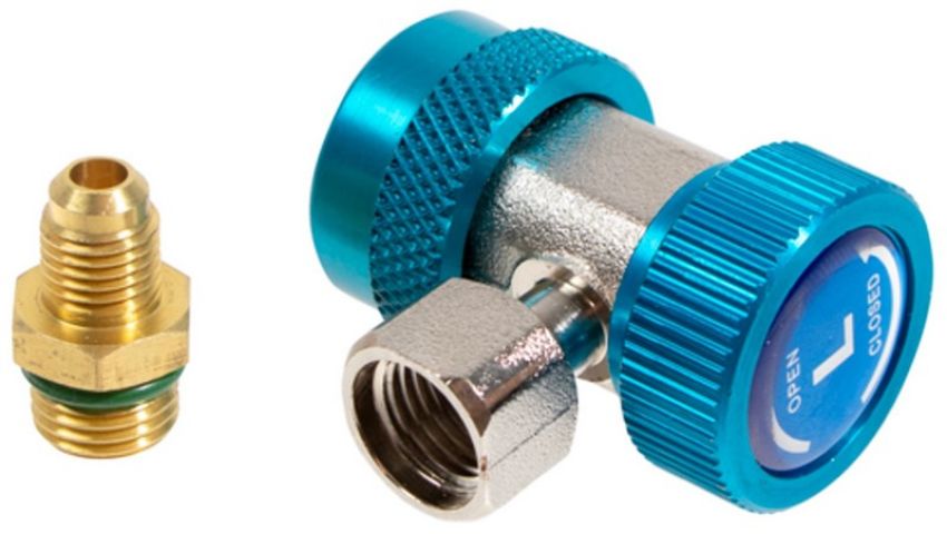Four Seasons 59338 Standard Low Side Manual R134a Quick Disconnect Manifold Gauge w/o Purge Valve