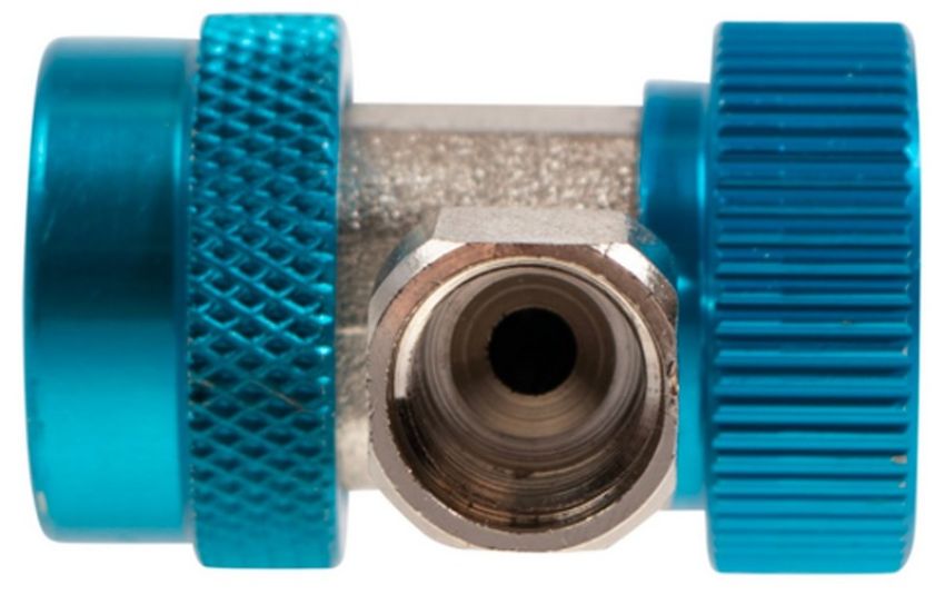Four Seasons 59338 Standard Low Side Manual R134a Quick Disconnect Manifold Gauge w/o Purge Valve