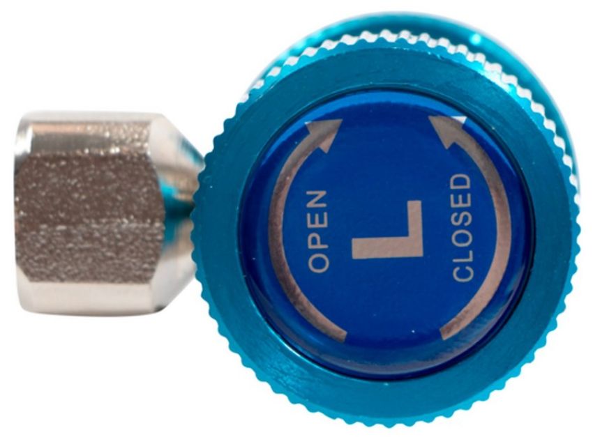 Four Seasons 59338 Standard Low Side Manual R134a Quick Disconnect Manifold Gauge w/o Purge Valve