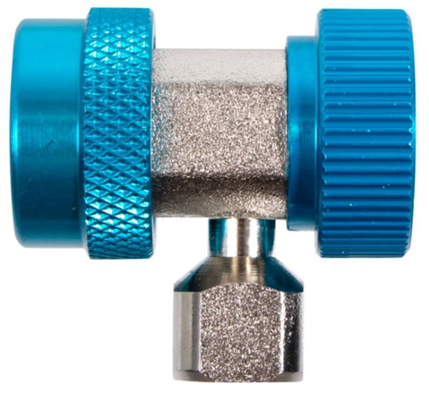 Four Seasons 59338 Standard Low Side Manual R134a Quick Disconnect Manifold Gauge w/o Purge Valve