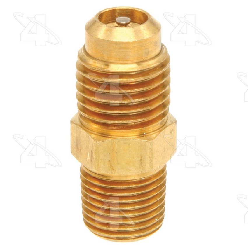 Four Seasons 59609 1/4MFx1/8MP w/o Swivel Straight R12 Service Adapter