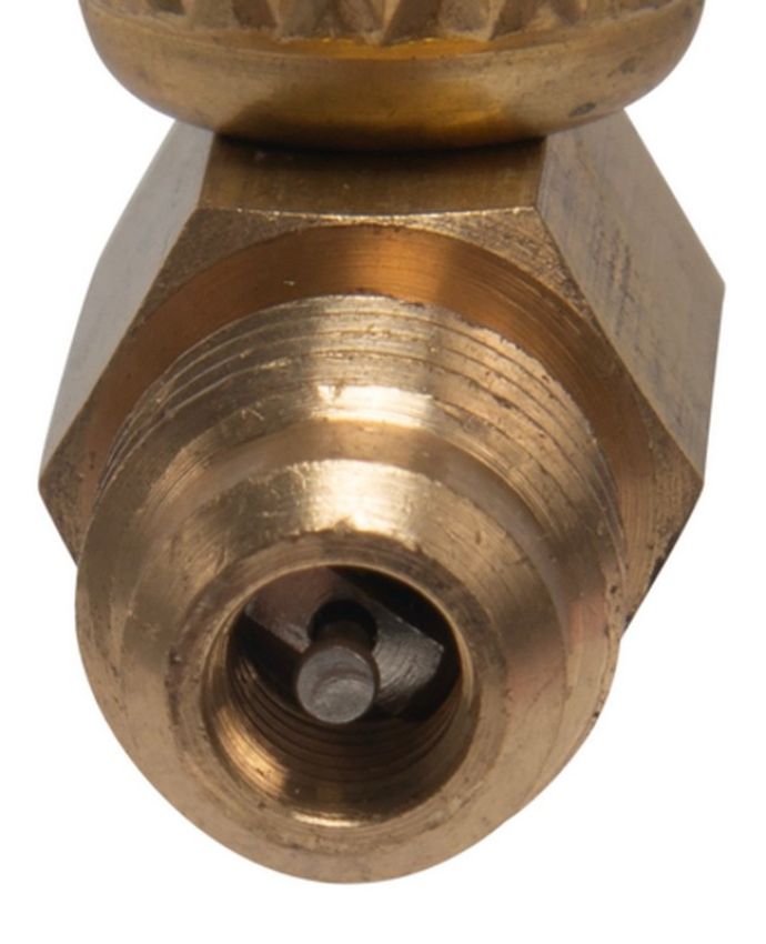 Four Seasons 59615 1/4MFx1/4FF - Swivel 90 Degree R12 Service Adapter
