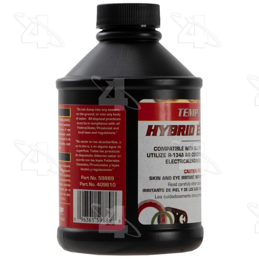 Four Seasons 59889 8 oz. Bottle Premium POE AC Oil