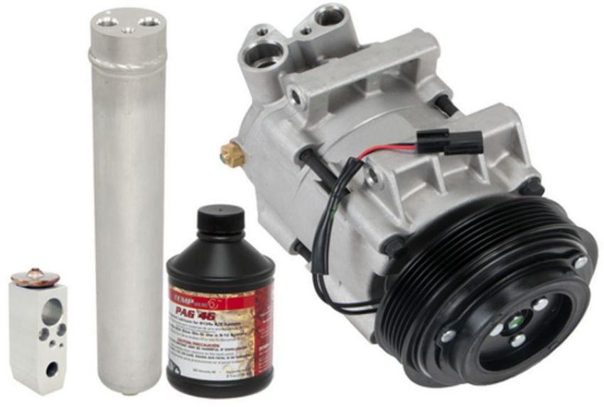 Four Seasons 6077NK Complete Air Conditioning Kit w/ New Compressor