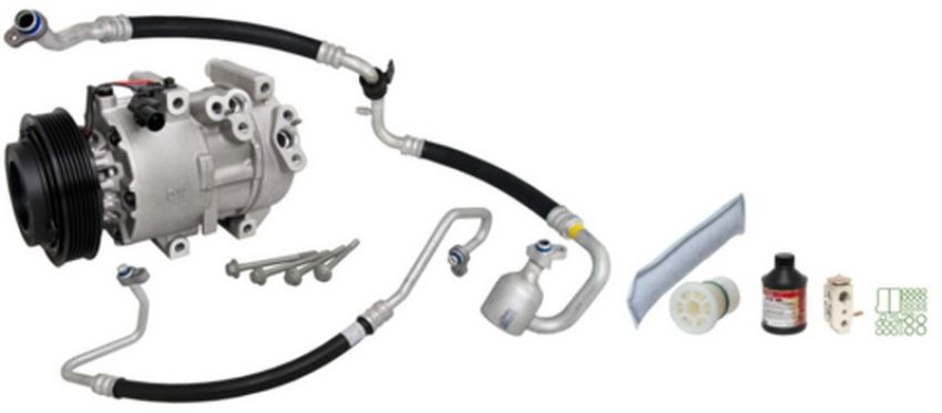 Four Seasons 6504NK Complete Air Conditioning Kit w/ New Compressor