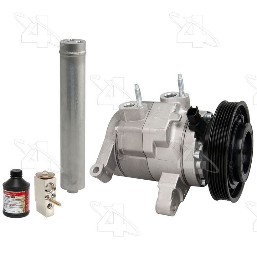 Four Seasons 6704NK Complete Air Conditioning Kit w/ New Compressor