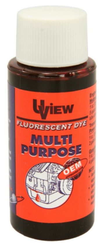 Four Seasons 69088 1 oz. Bottle Fuel, PwrSteering, Engine Oil, Tran Oil Fluorescent Dye