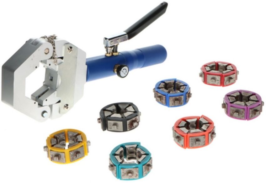 Four Seasons 69196 Beadlock Crimper Kit, Hydraulic, Portable, Integrated Hand Pump