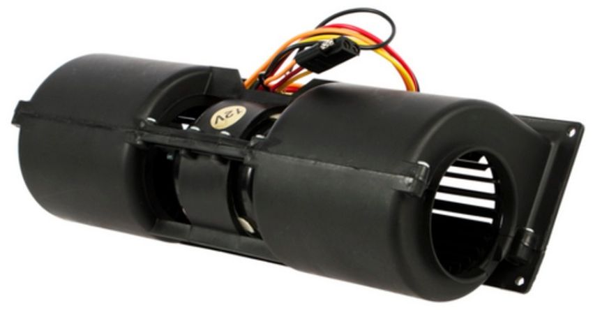 Four Seasons 75002 Double Shaft Vented CW Blower Motor w/ Wheel