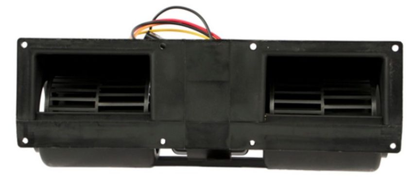 Four Seasons 75002 Double Shaft Vented CW Blower Motor w/ Wheel
