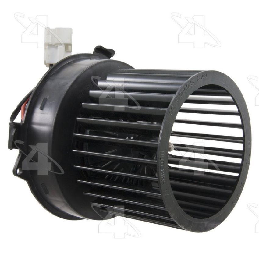 Four Seasons 75013 Flanged Vented CW Blower Motor w/ Wheel