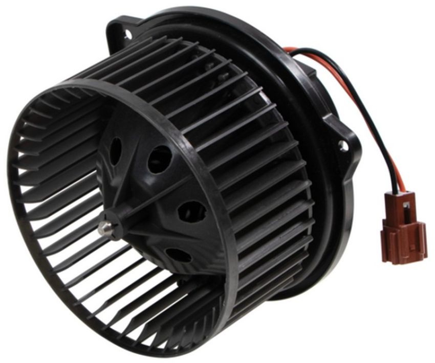 Four Seasons 75017 Flanged Vented CW Blower Motor w/ Wheel