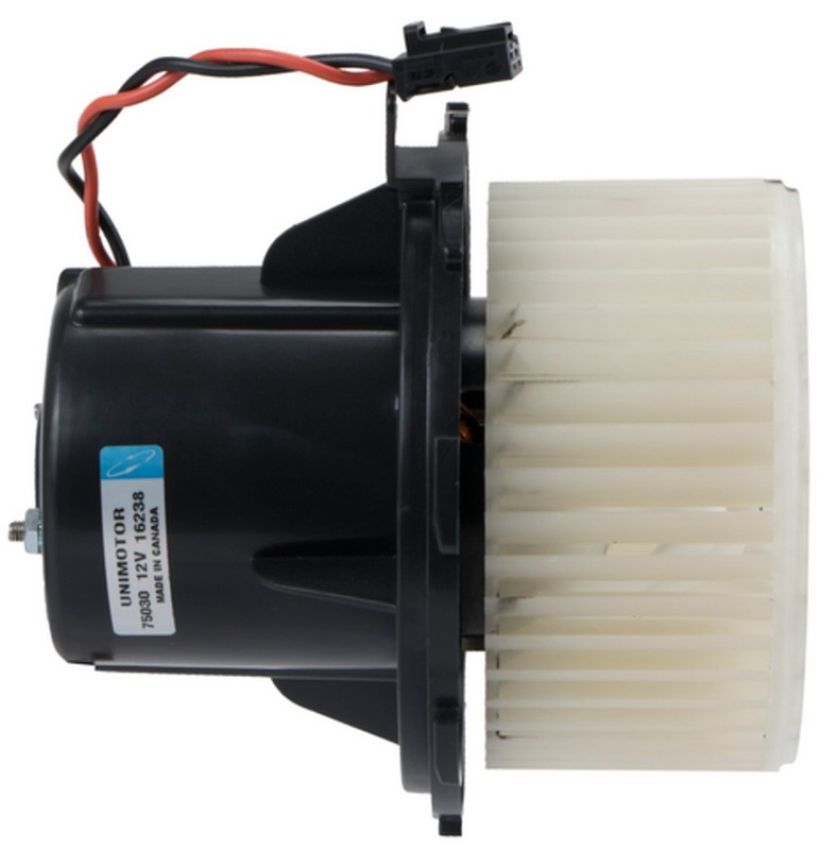 Four Seasons 75030 Flanged Vented CW Blower Motor w/ Wheel