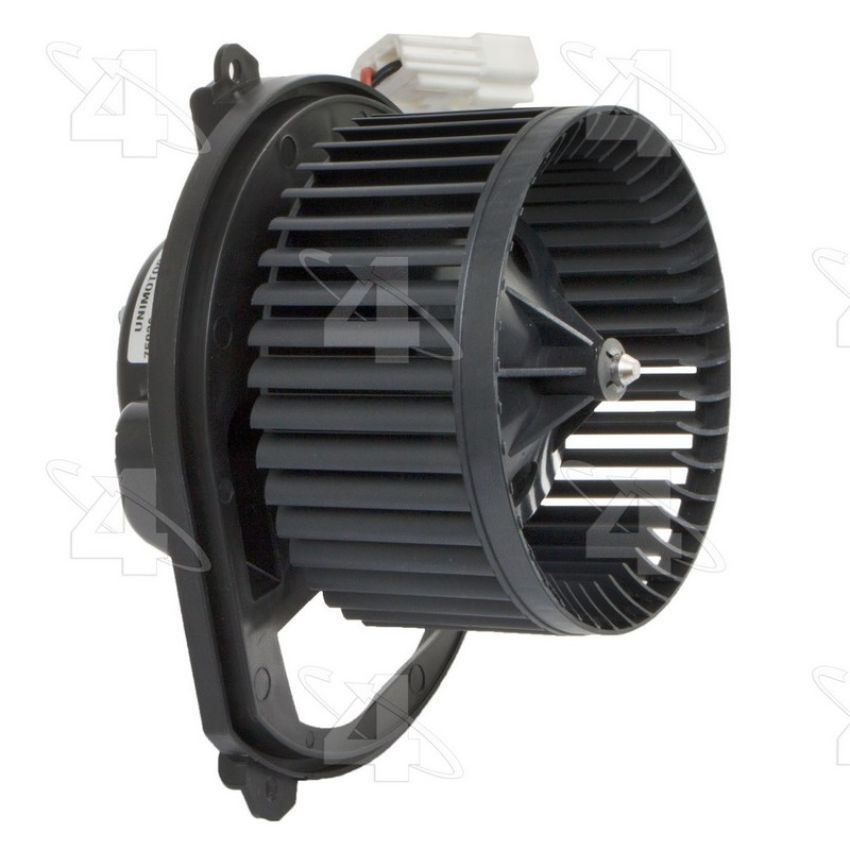 Four Seasons 75038 Flanged Vented CCW Blower Motor w/ Wheel