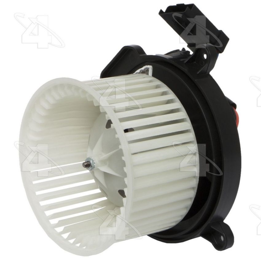 Four Seasons 75040 Flanged Vented CW Blower Motor w/ Wheel
