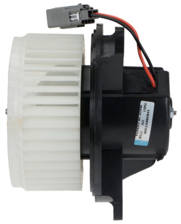 Four Seasons 75051 Flanged Vented CW Blower Motor w/ Wheel