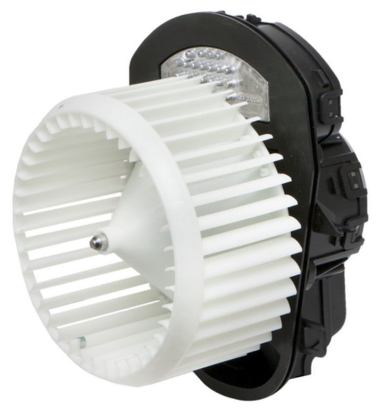 Four Seasons 75057 Flanged Vented CW Blower Motor w/ Wheel