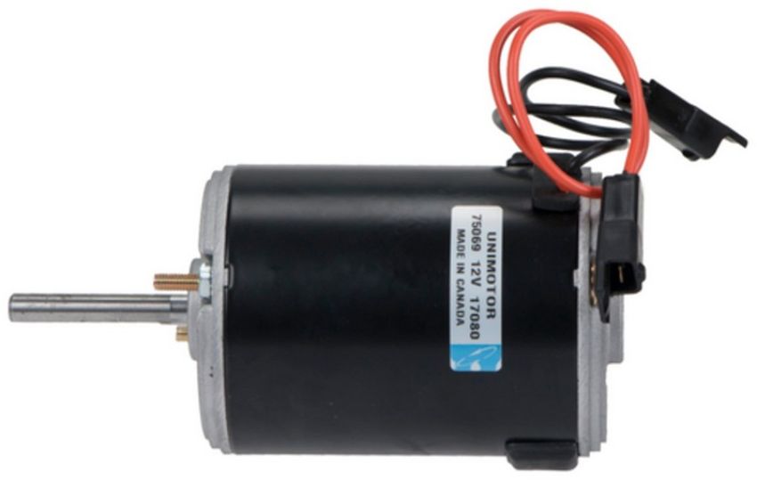 Four Seasons 75069 Single Shaft Vented CW Blower Motor w/o Wheel