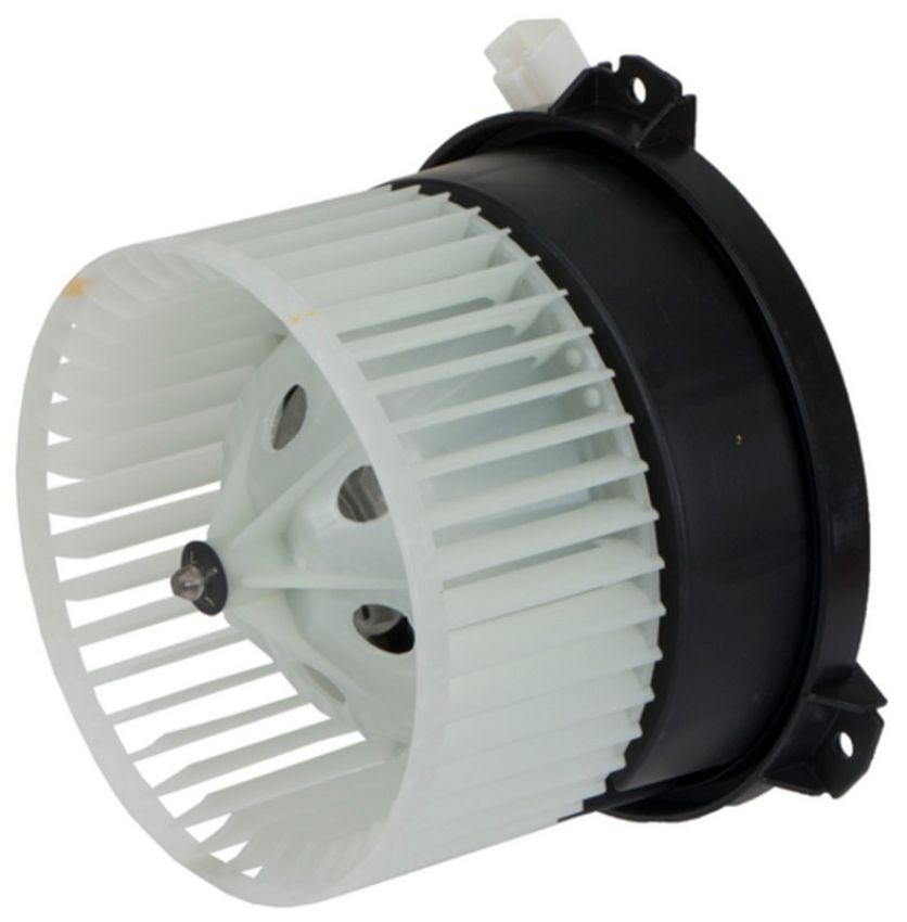 Four Seasons 75076 Flanged Vented CW Blower Motor w/ Wheel