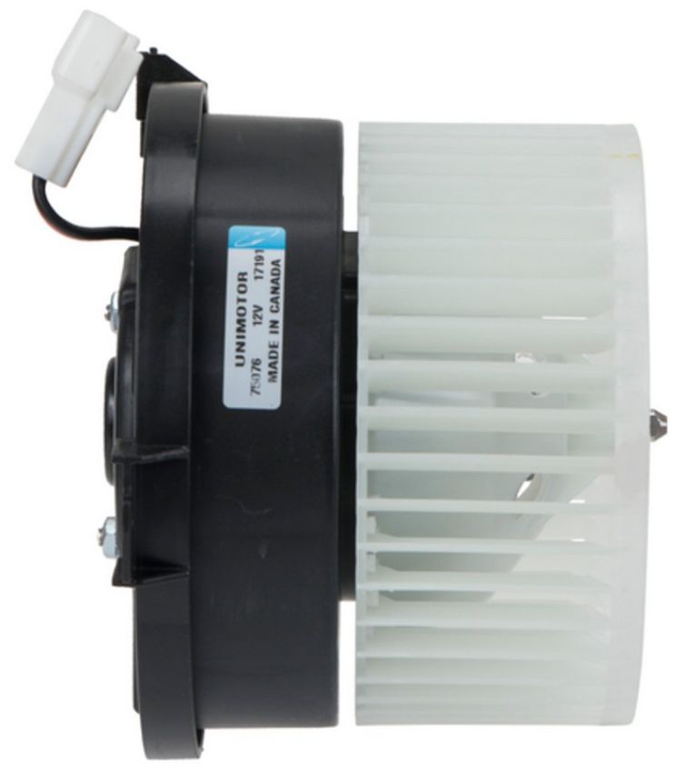 Four Seasons 75076 Flanged Vented CW Blower Motor w/ Wheel