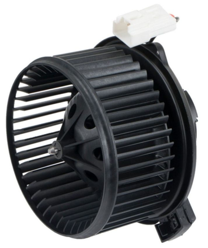 Four Seasons 75081 Flanged Vented CCW Blower Motor w/ Wheel