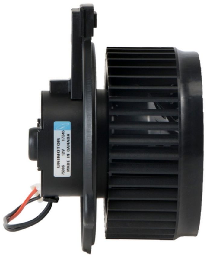 Four Seasons 75086 Flanged Vented CCW Blower Motor w/ Wheel