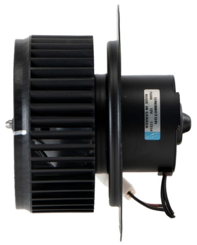 Four Seasons 75088 Flanged Vented CCW Blower Motor w/ Wheel