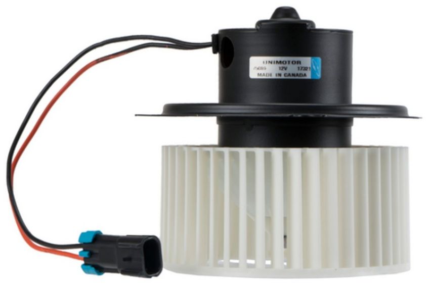 Four Seasons 75089 Flanged Vented CW Blower Motor w/ Wheel