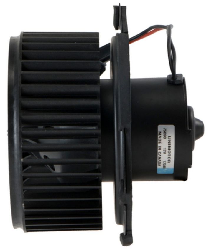 Four Seasons 75090 Flanged Vented CCW Blower Motor w/ Wheel