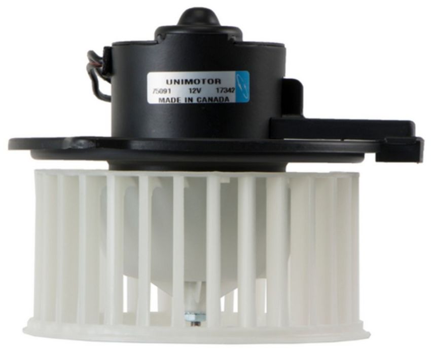 Four Seasons 75091 Flanged Vented CW Blower Motor w/ Wheel