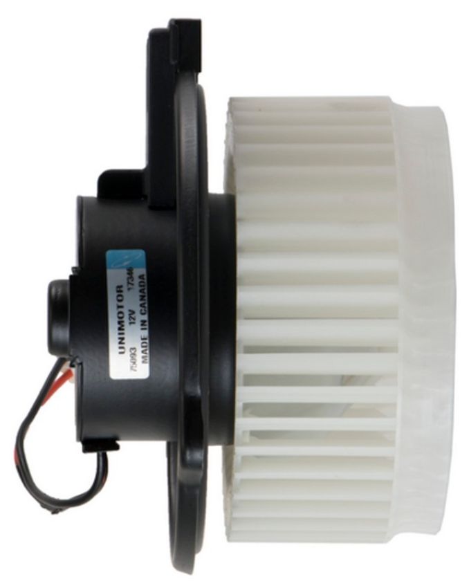 Four Seasons 75093 Flanged Vented CW Blower Motor w/ Wheel