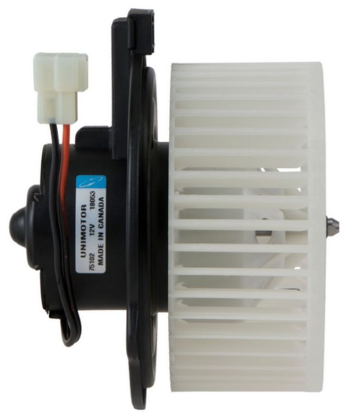 Four Seasons 75102 Flanged Vented CW Blower Motor w/ Wheel