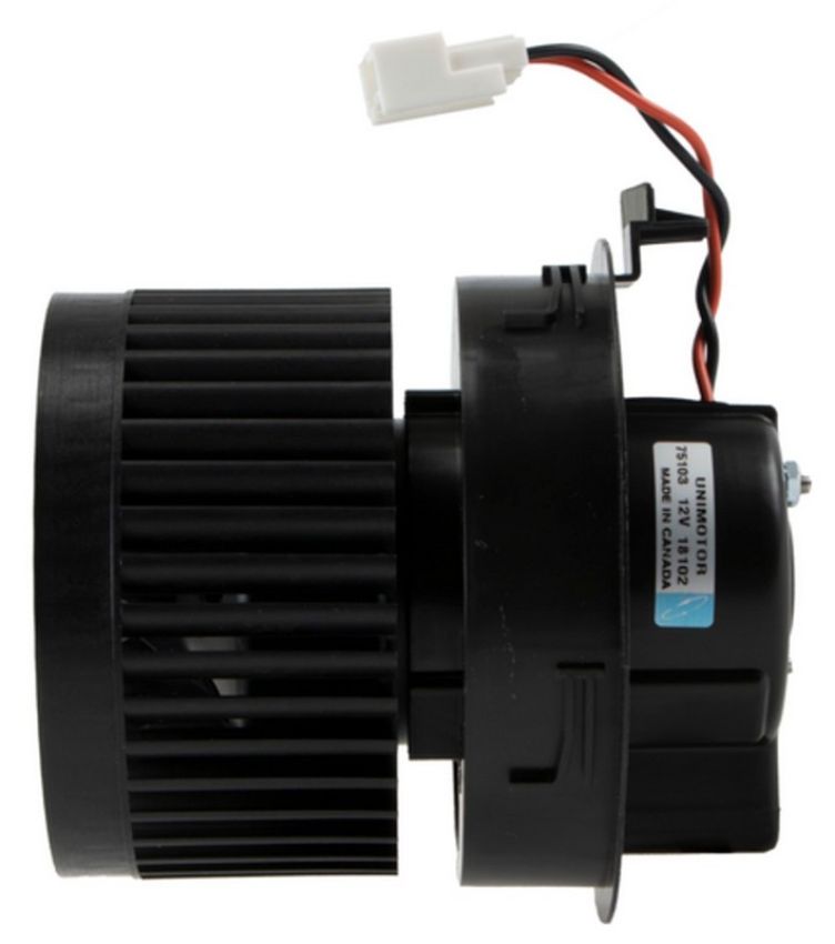 Four Seasons 75103 Flanged Vented CCW Blower Motor w/ Wheel