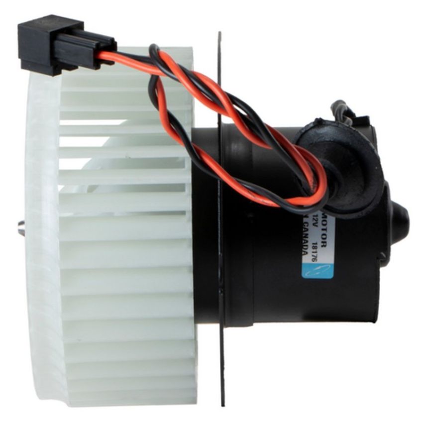 Four Seasons 75108 Flanged Vented CW Blower Motor w/ Wheel