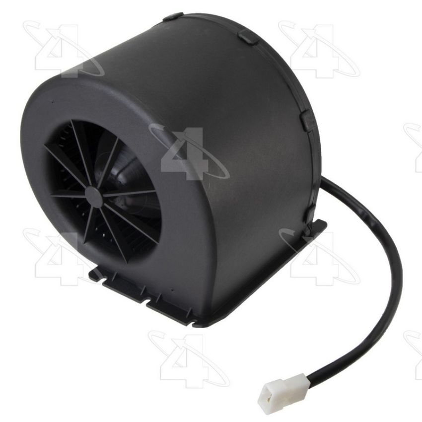 Four Seasons 75123 Flanged Vented CW Blower Motor w/ Wheel