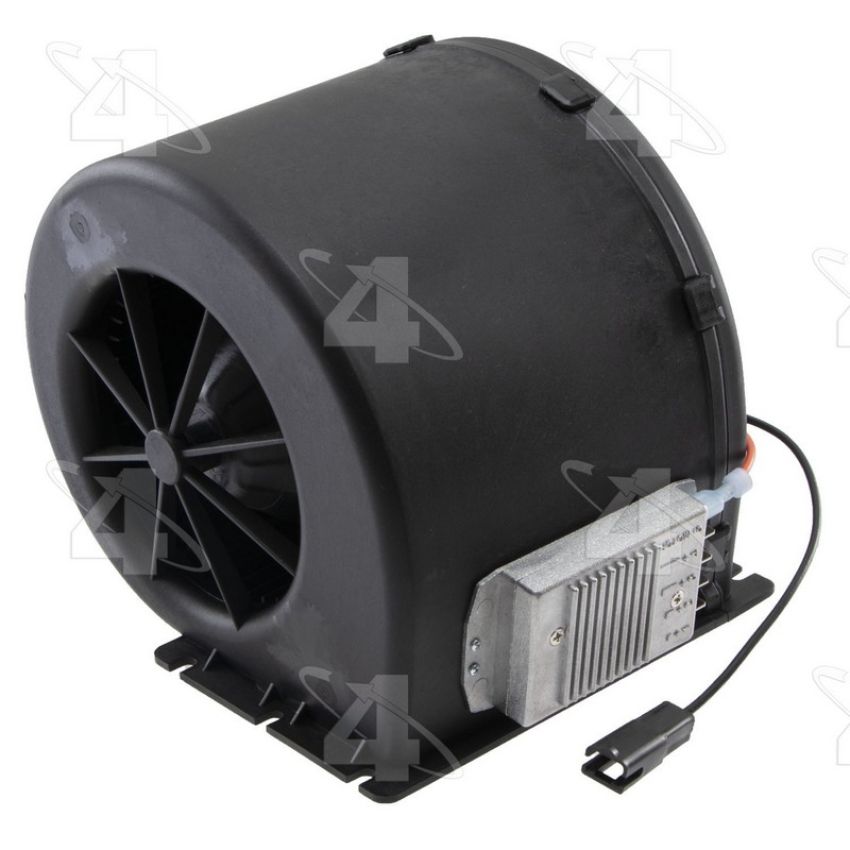 Four Seasons 75130 Flanged Vented CW Blower Motor w/ Wheel