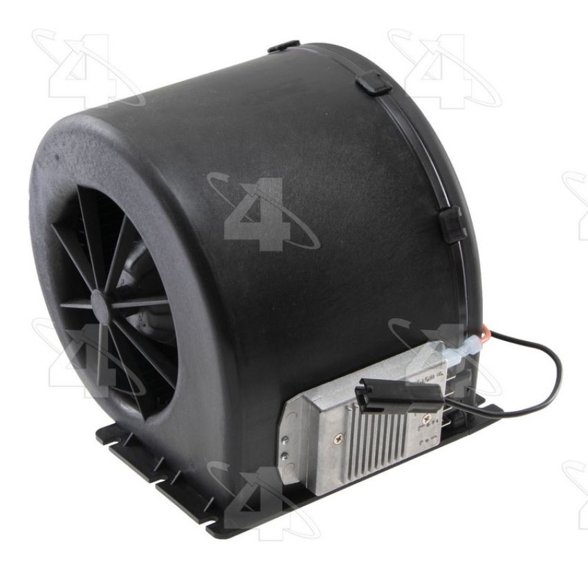 Four Seasons 75132 Flanged Vented CW Blower Motor w/ Wheel
