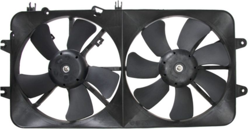 Four Seasons 75501 Radiator / Condenser Fan Motor Assembly