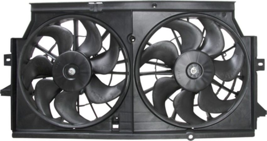 Four Seasons 75512 Radiator / Condenser Fan Motor Assembly