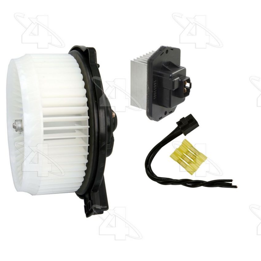 Four Seasons 75735 Flanged Vented CCW Blower Motor w/ Wheel