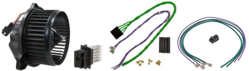 Four Seasons 75743BRK3 Complete Blower Motor/Resistor/Connector Kit