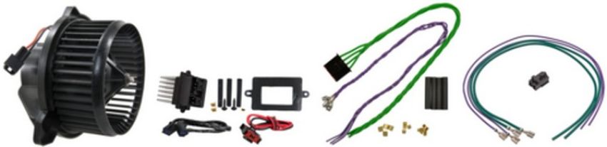 Four Seasons 75743BRK4 Complete Blower Motor/Resistor/Connector Kit
