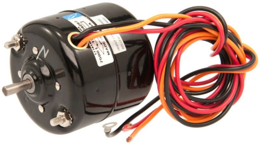 Four Seasons 75801 Single Shaft Closed CW Blower Motor w/o Wheel