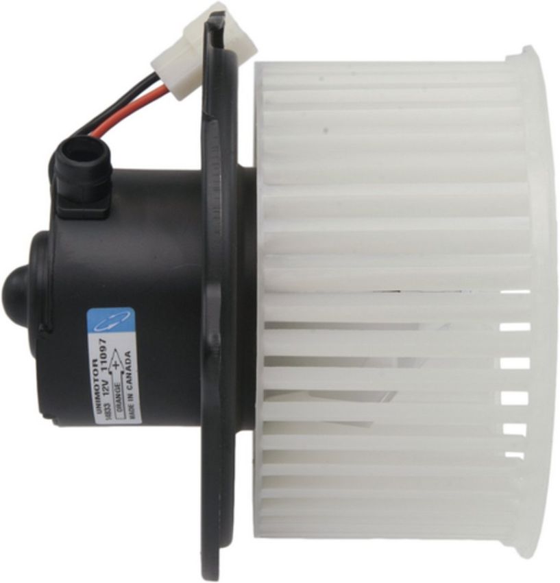 Four Seasons 75833 Flanged Vented CCW Blower Motor w/ Wheel