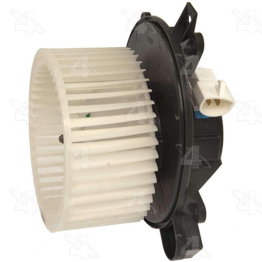 Four Seasons 75837 Flanged Vented CW Blower Motor w/ Wheel