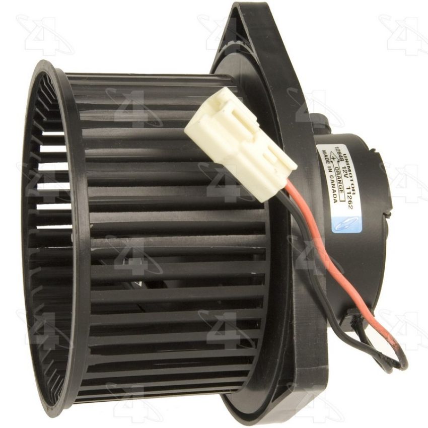 Four Seasons 75848 Flanged Vented CCW Blower Motor w/ Wheel